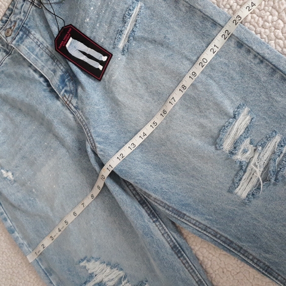 No Boundaries Size 17 Super High Rise 90s Straight Jeans - Picture 8 of 17